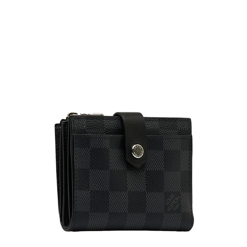 美品ルイヴィトン ミュルティ・ポルトカルト N60451 ダミエ　コンパクト財布 LOUIS VUITTON（ルイ・ヴィトン） ルイ ヴィトン ダミエ グラフィット