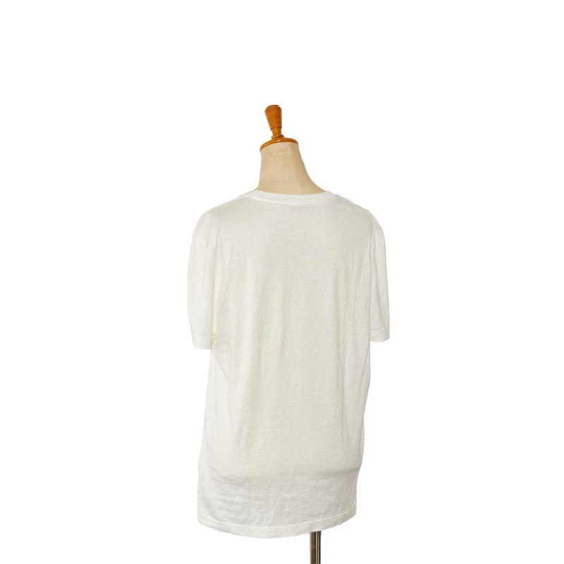 LOUIS VUITTON ルイ ヴィトン ロゴ 刺繍 無地 クルーネック 半袖