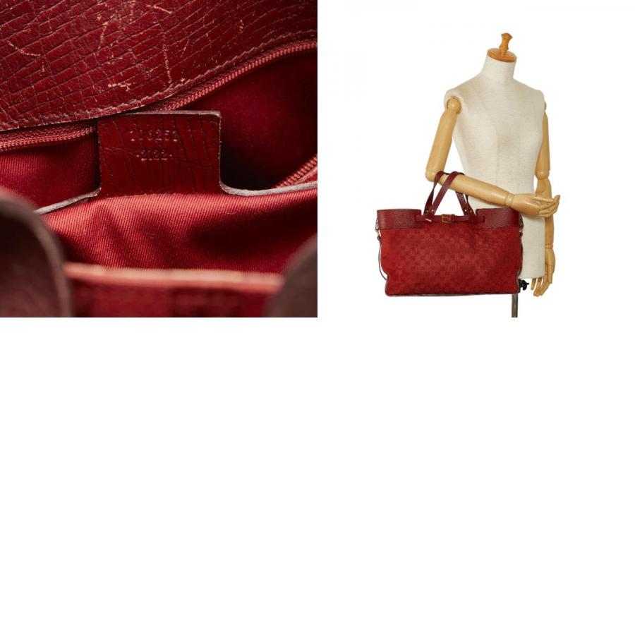 GUCCI グッチ GGキャンバス ゴールド金具 ハンドバッグ トート