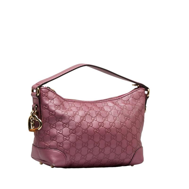 GUCCI グッチ グッチシマ ハートビット ハンドバッグ ワン