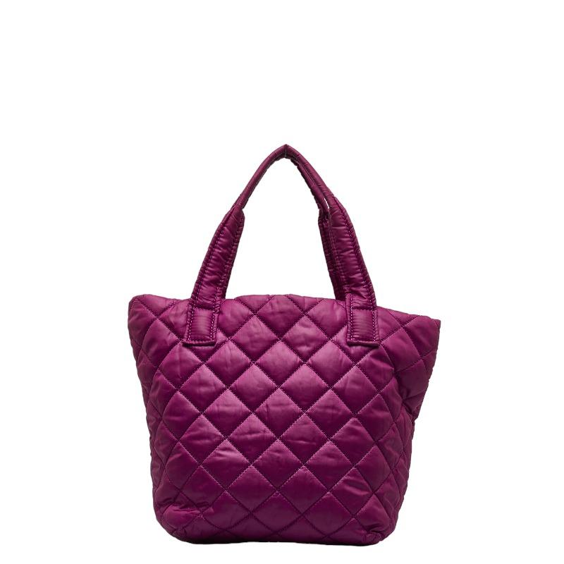 MICHAEL KORS（マイケルコース） キルティング ハンドバッグ パープル 