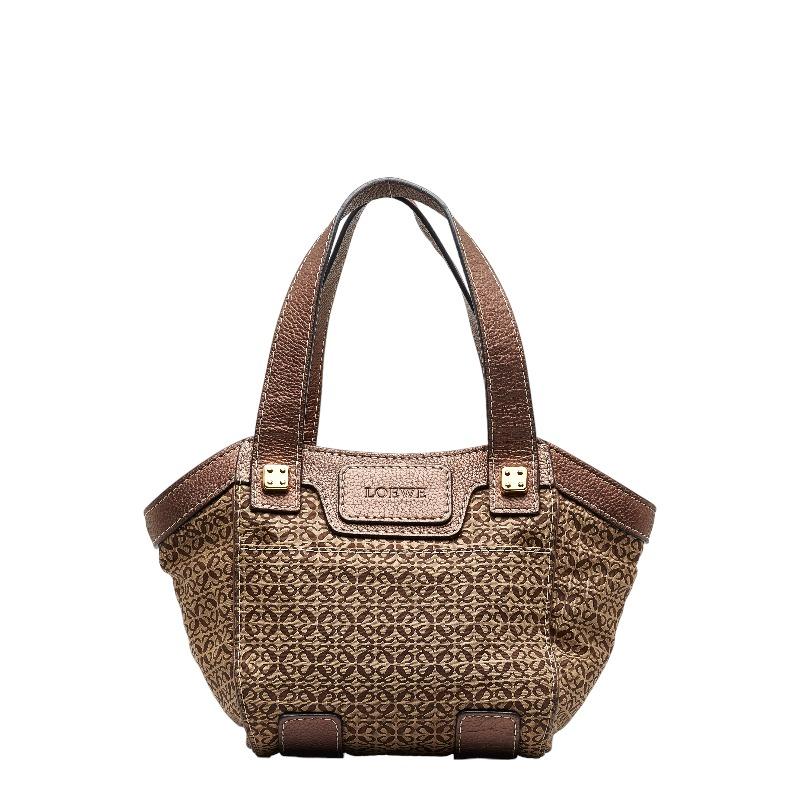 LOEWE（ロエベ） ニューロードライン ハンドバッグ ブラウン