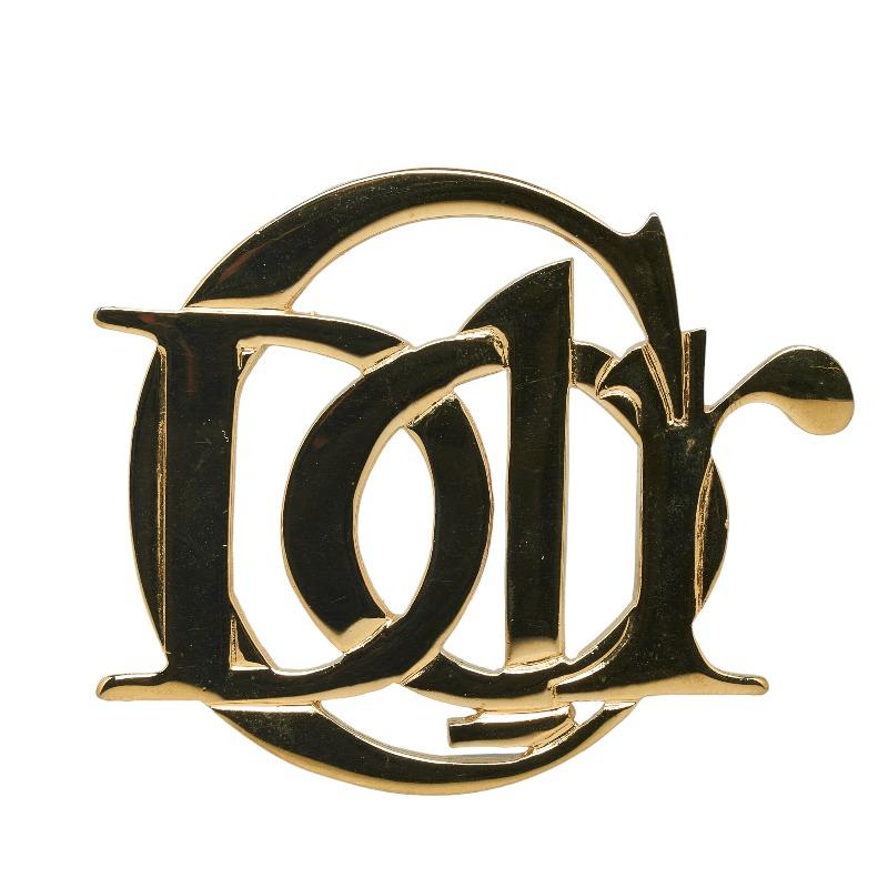 ディオール ブローチ ゴールド メッキ レディース Dior 【中古 