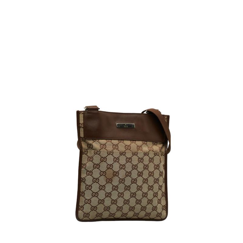GUCCI（グッチ） GGキャンバス 斜め掛け ショルダーバッグ 019 0348
