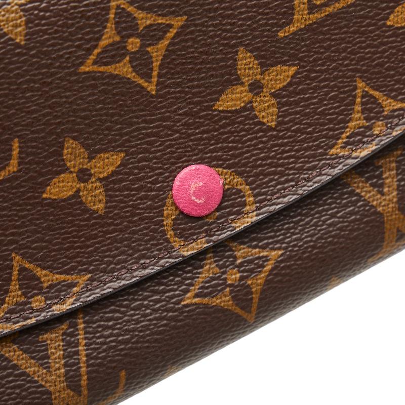 LOUIS VUITTON ルイ ヴィトン モノグラム ポルトフォイユ エミリー 長  