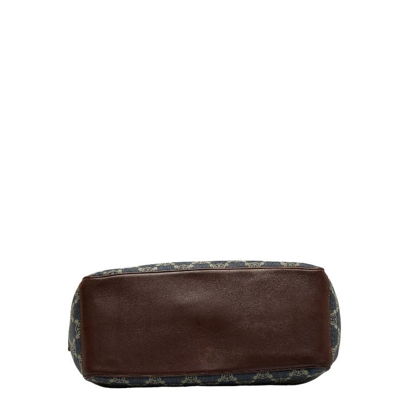 CELINE セリーヌ マカダム ブギーバッグ デニム ハンドバッグ CELINE セリーヌ マカダム ブギーバッグ デニム ハンドバッグ