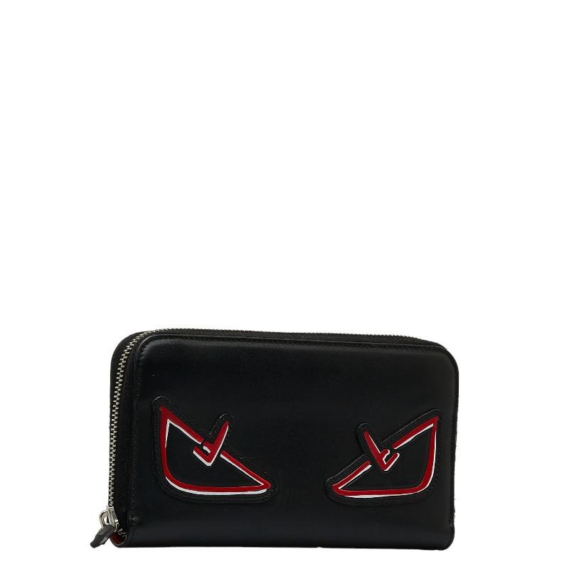 FENDI フェンディ モンスターアイ 長財布 ブラック ラウンドファスナー 楽天市場】【中古】 フェンディ FENDI モンスター 長財布