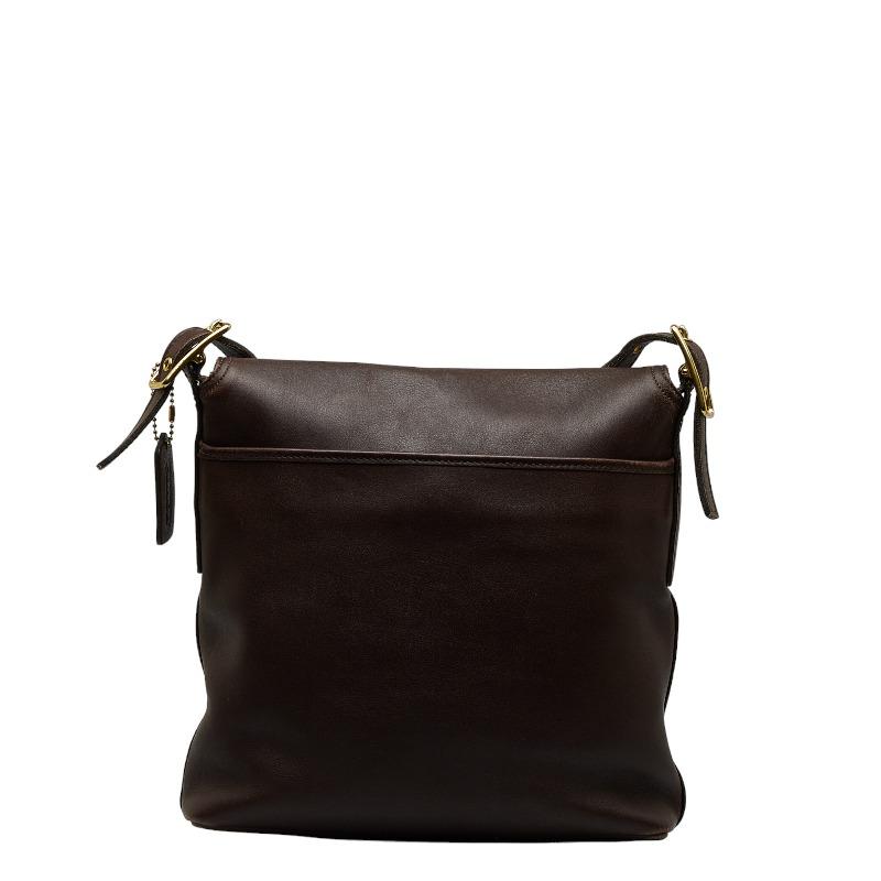 COACH（コーチ） 斜め掛け ショルダーバッグ 9829 ブラウン レザー