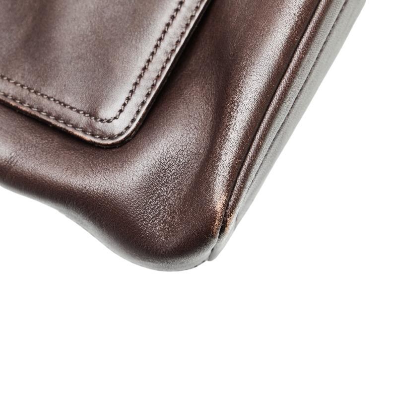 COACH（コーチ） 斜め掛け ショルダーバッグ 9829 ブラウン レザー