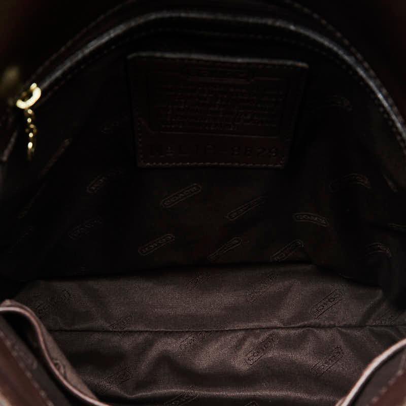 COACH（コーチ） 斜め掛け ショルダーバッグ 9829 ブラウン レザー