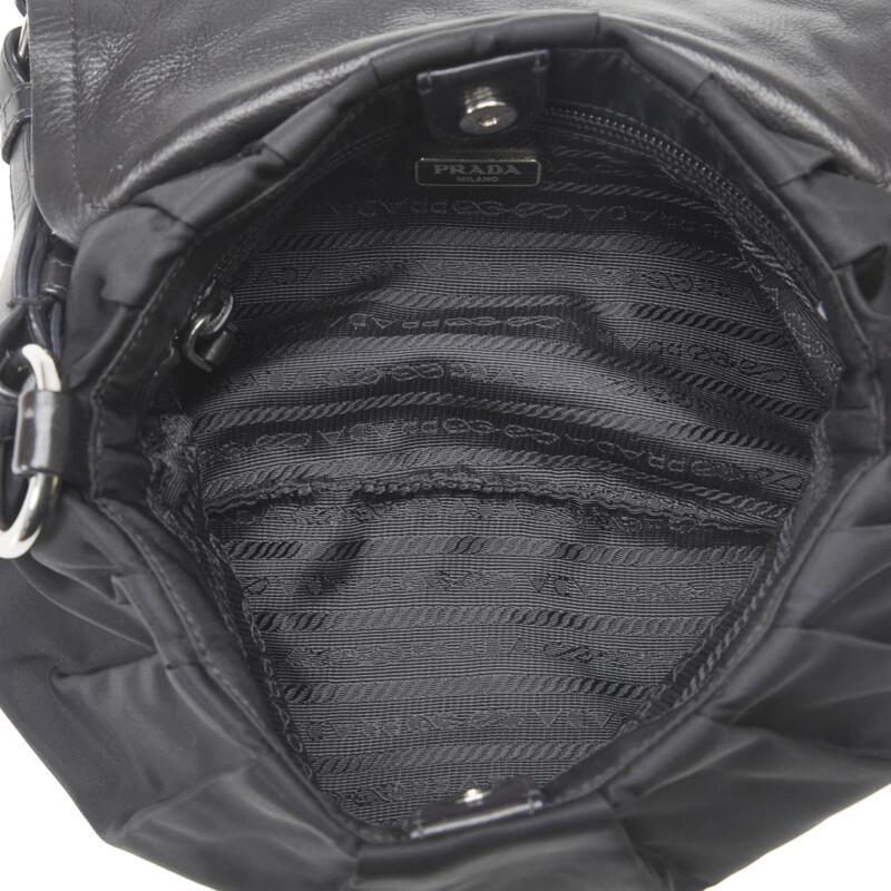 PRADA プラダ バッファロー シルバー金具 ハンドバッグ ワン PRADA プラダ バッファロー シルバー金具 ハンドバッグ ワン