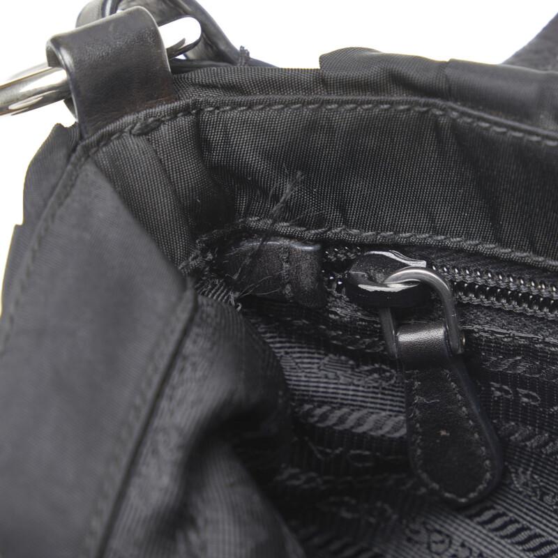 PRADA（プラダ） バッファロー シルバー金具 ハンドバッグ ワン