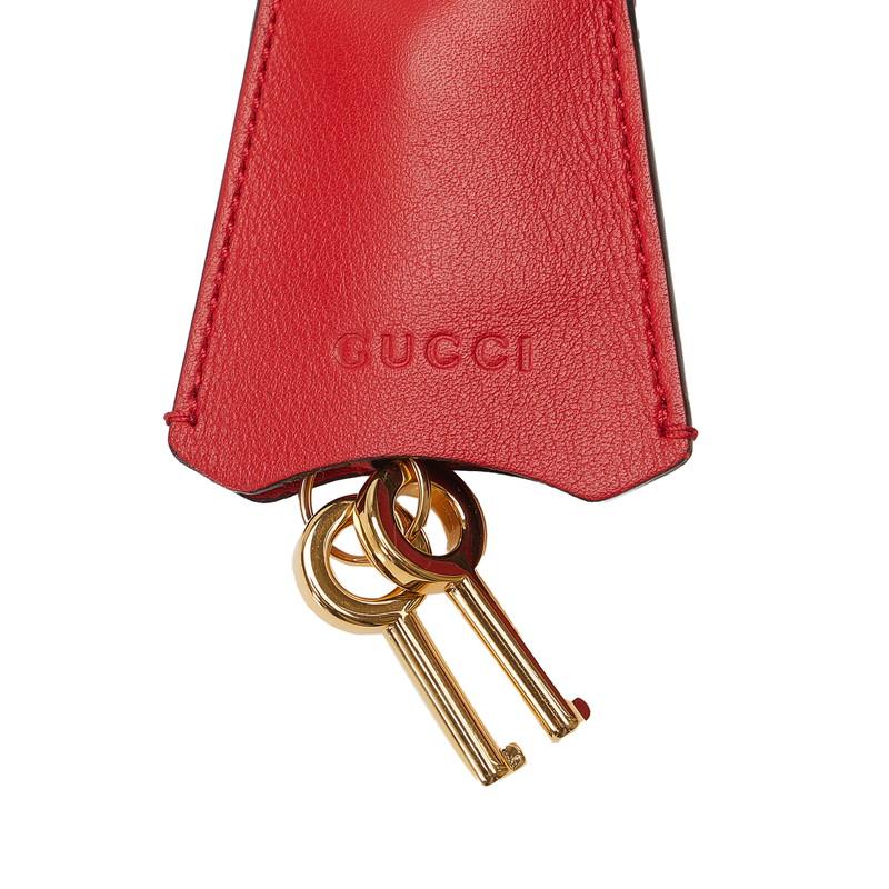 GUCCI（グッチ） GGアップルプリント チェーン ショルダーバッグ