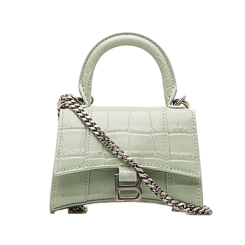 BALENCIAGA バレンシアガ アワーグラス ミニ ハンドバッグ BALENCIAGA バレンシアガ アワーグラス ミニ ハンドバッグ