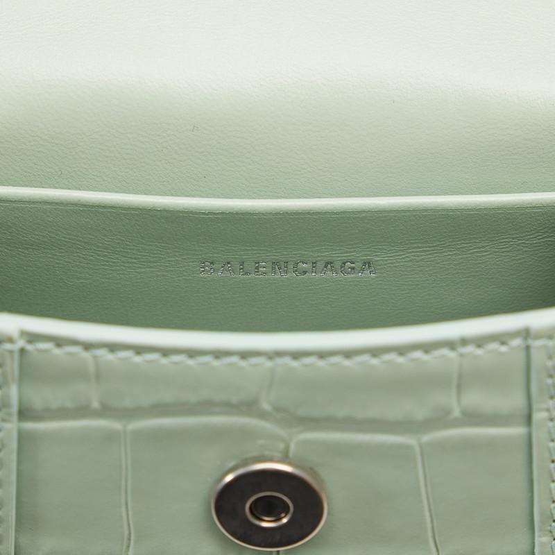 BALENCIAGA バレンシアガ アワーグラス ミニ ハンドバッグ BALENCIAGA バレンシアガ アワーグラス ミニ ハンドバッグ