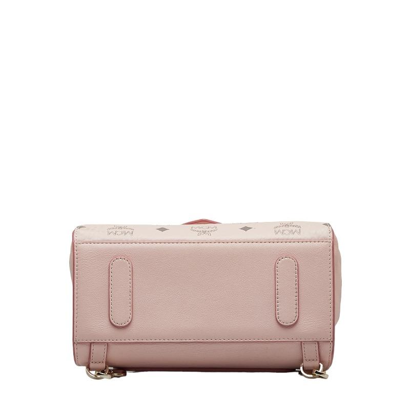 MCM エム シー ヴィセトス ロゴグラム スタッズ リュック バックパック 