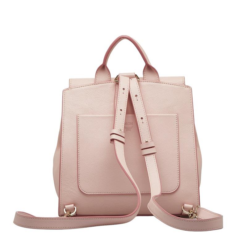 MCM エム シー ヴィセトス ロゴグラム スタッズ リュック バックパック 