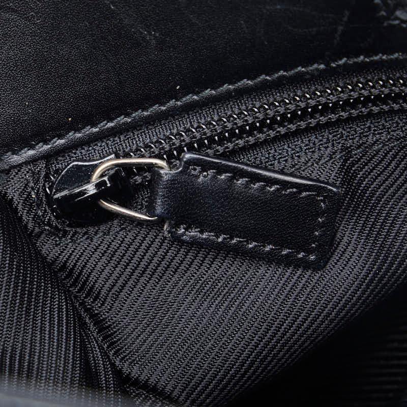 グッチ GUCCI ショルダーバッグ バッグ キャンバス レザー レディース ブラック系 27639 【中古】 GUCCI（グッチ） GGキャンバス 斜め掛け ショルダーバッグ 27639