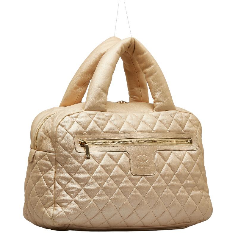 CHANEL（シャネル） コココクーン キルティング ボストンバッグ