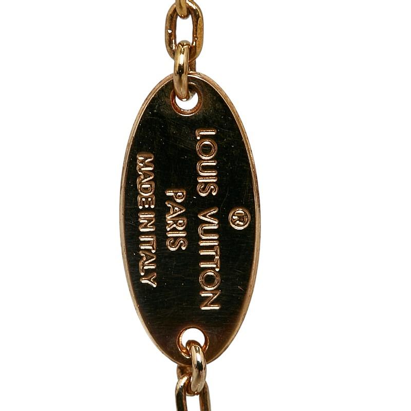 Louis Vuitton ゴールドトーン ネックレス LOUIS VUITTON（ルイ・ヴィトン） ルイ ヴィトン エッセンシャルV