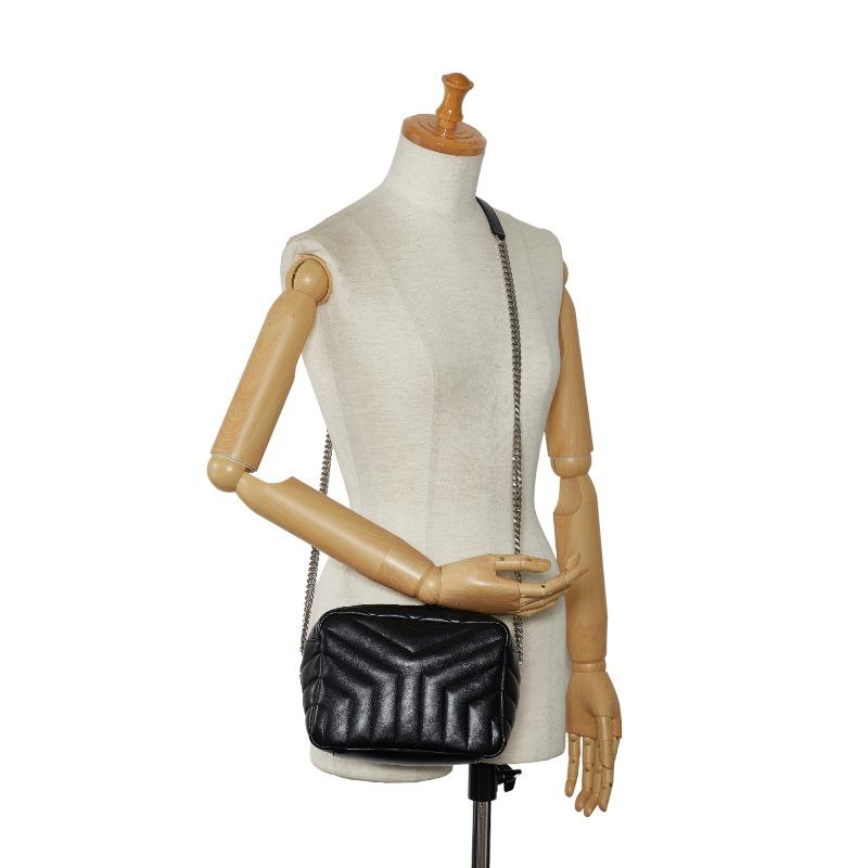 サンローラン　ショルダーバッグ　ルル　ボーリング チェーン SAINT LAURENT サンローラン/ルルボーリングチェーンショルダー