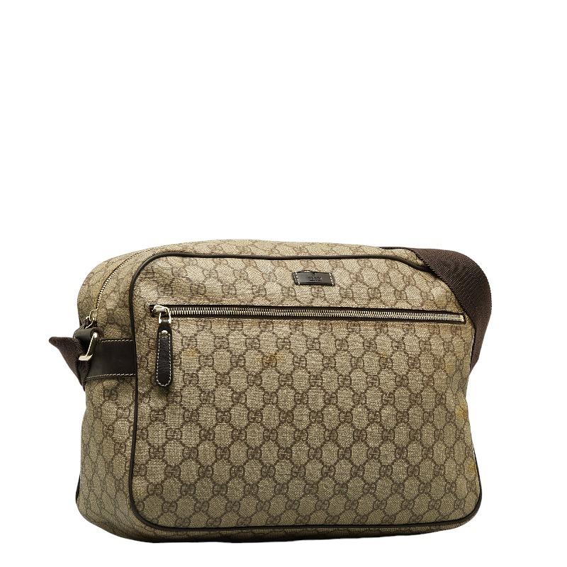GUCCI（グッチ） GGスプリーム 斜め掛け ショルダーバッグ 211017