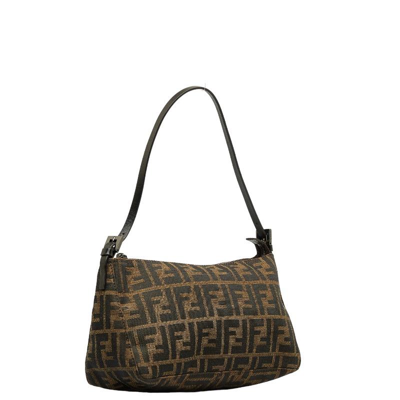 ☆美品☆ FENDI ハンドバッグ ズッカ FF金具 ナイロンキャンバス FENDI（フェンディ） ズッカ ハンドバッグ ショルダーバッグ 8BR156