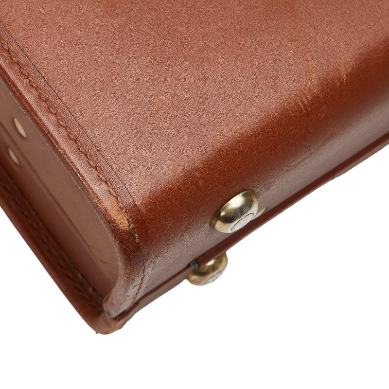 新品未使用　COACH レザーワインケース COACH コーチ トランクケース ブラウン レザー レディース