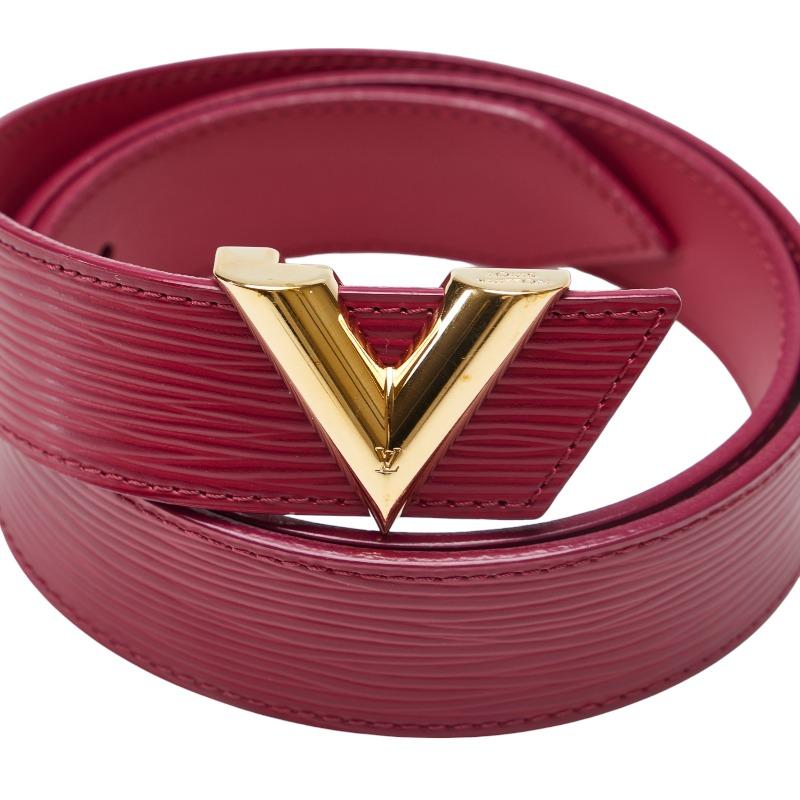 ルイヴィトン サンチュール エセンシャルV エピ ベルト レザー