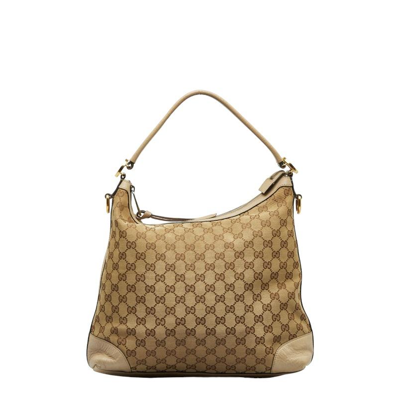 本物 グッチ GUCCI GGキャンバス 2WAY ショルダーバッグ トートバッグ ベージュ アイボリー 326514 バッグ 中古・ GUCCI（グッチ） GGキャンバス ハンドバッグ ショルダーバッグ 2WAY