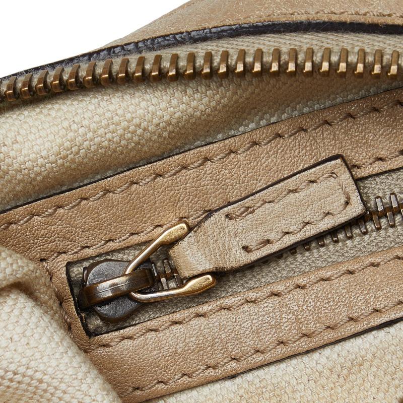 本物 グッチ GUCCI GGキャンバス 2WAY ショルダーバッグ トートバッグ ベージュ アイボリー 326514 バッグ 中古・ GUCCI（グッチ） GGキャンバス ハンドバッグ ショルダーバッグ 2WAY