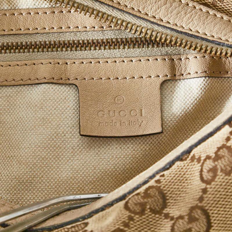 本物 グッチ GUCCI GGキャンバス 2WAY ショルダーバッグ トートバッグ ベージュ アイボリー 326514 バッグ 中古・ GUCCI（グッチ） GGキャンバス ハンドバッグ ショルダーバッグ 2WAY