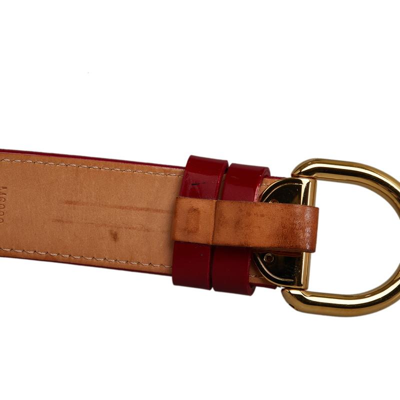 ❤️もへじ❤️ルイ・ヴィトン サンチュール M6980 モノグラムヴェルニ LOUIS VUITTON（ルイ・ヴィトン） ルイ ヴィトン モノグラム ヴェルニ