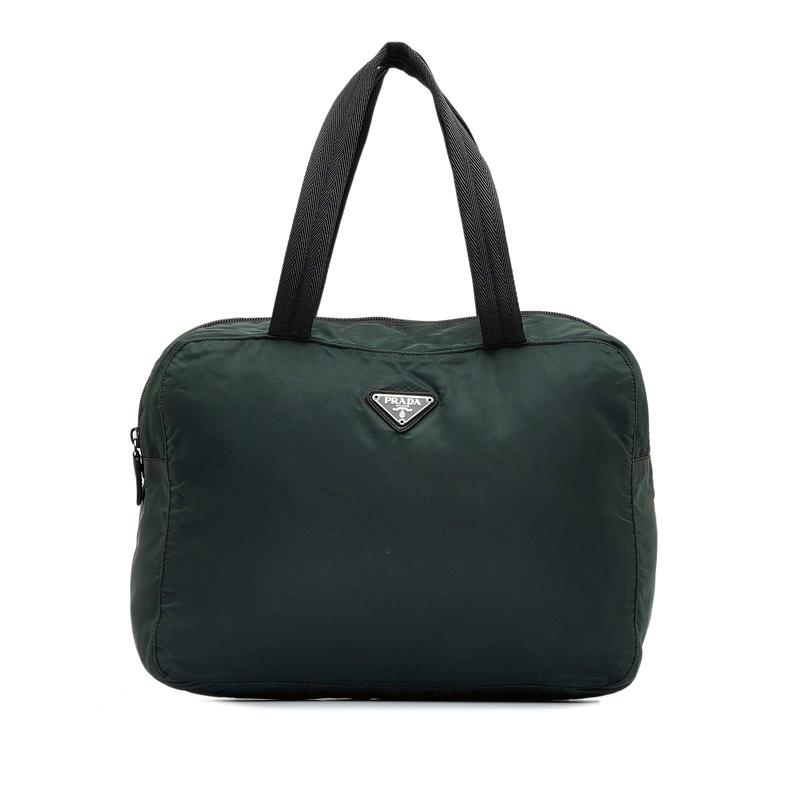 PRADA（プラダ） ハンドバッグ B8993 カーキ ナイロン レディース