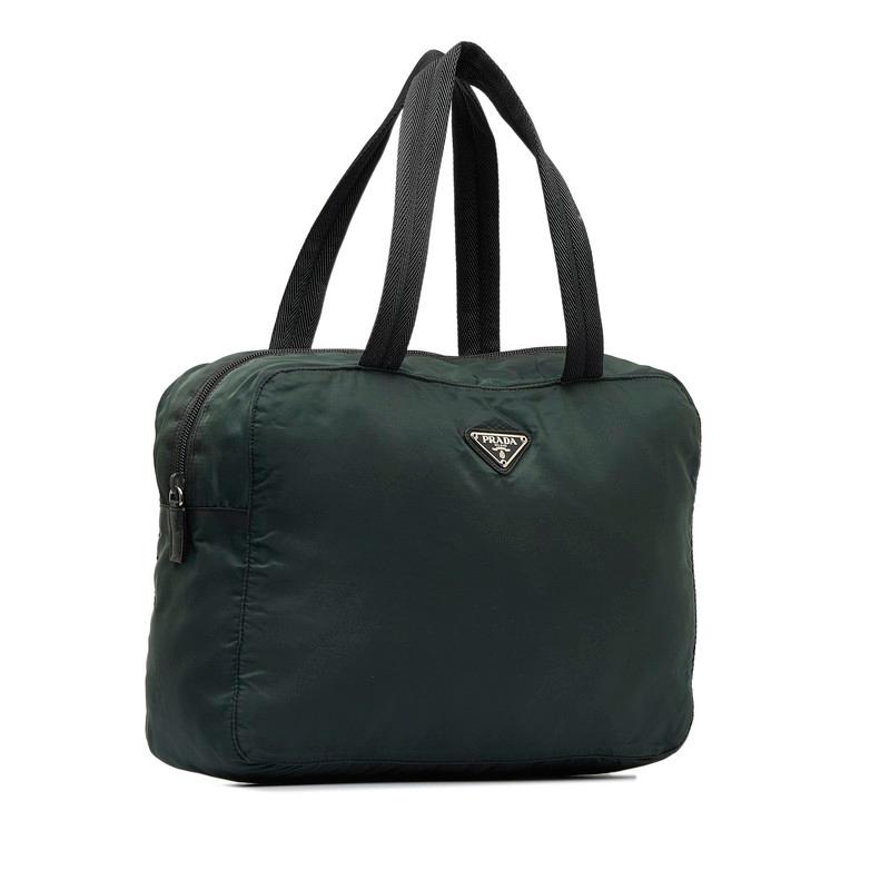 PRADA（プラダ） ハンドバッグ B8993 カーキ ナイロン レディース