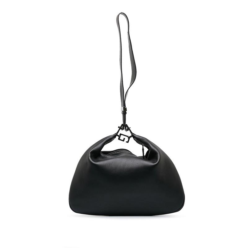 GUCCI グッチ　ワンショルダーバッグ　ハンドバッグ　Ｇロゴ　レザー GUCCI グッチ ワン ショルダーバッグ 001.3167 黒 ブラック