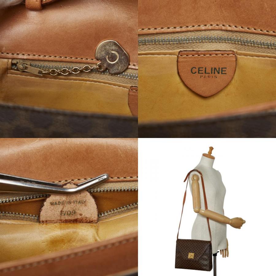 CELINE セリーヌ マカダム 斜め掛け ショルダーバッグ F09