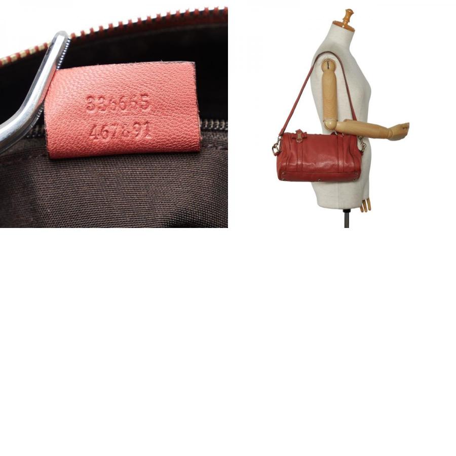 GUCCI（グッチ） リボンモチーフ ミニボストンバッグ ハンドバッグ 
