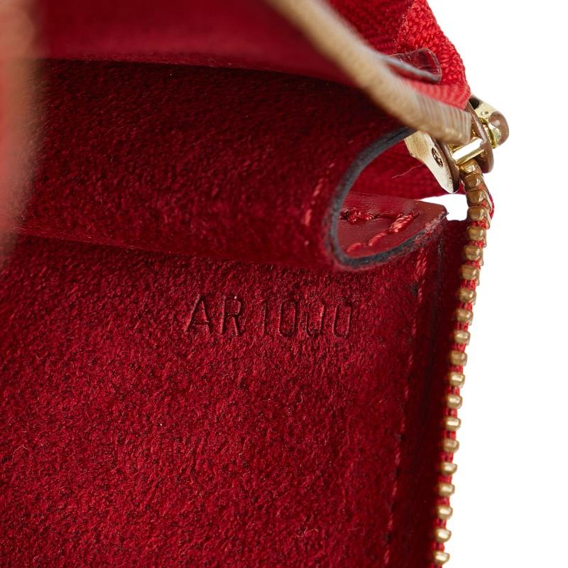 アクセサリーポーチ　VUITTON LOUIS VUITTON ルイ ヴィトン エピ ポシェット アクセソワール