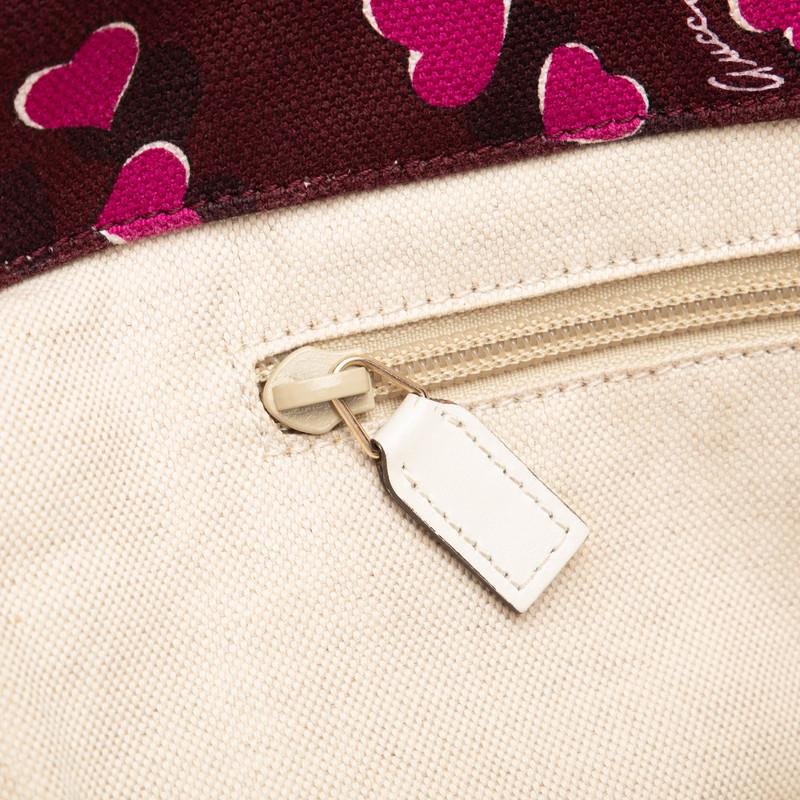 GUCCI（グッチ） ハート柄 トートバッグ ハンドバッグ 282439 マルチ