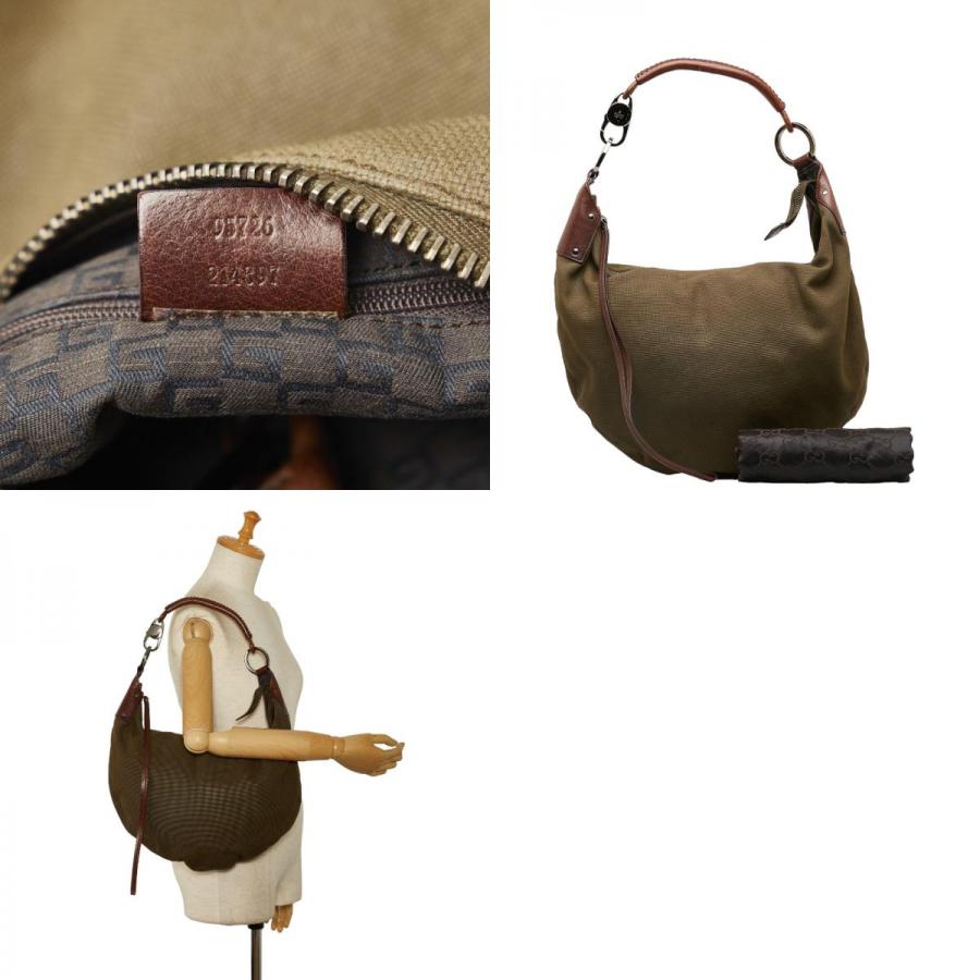 GUCCI（グッチ） ワンショルダーバッグ 95726 カーキ ブラウン