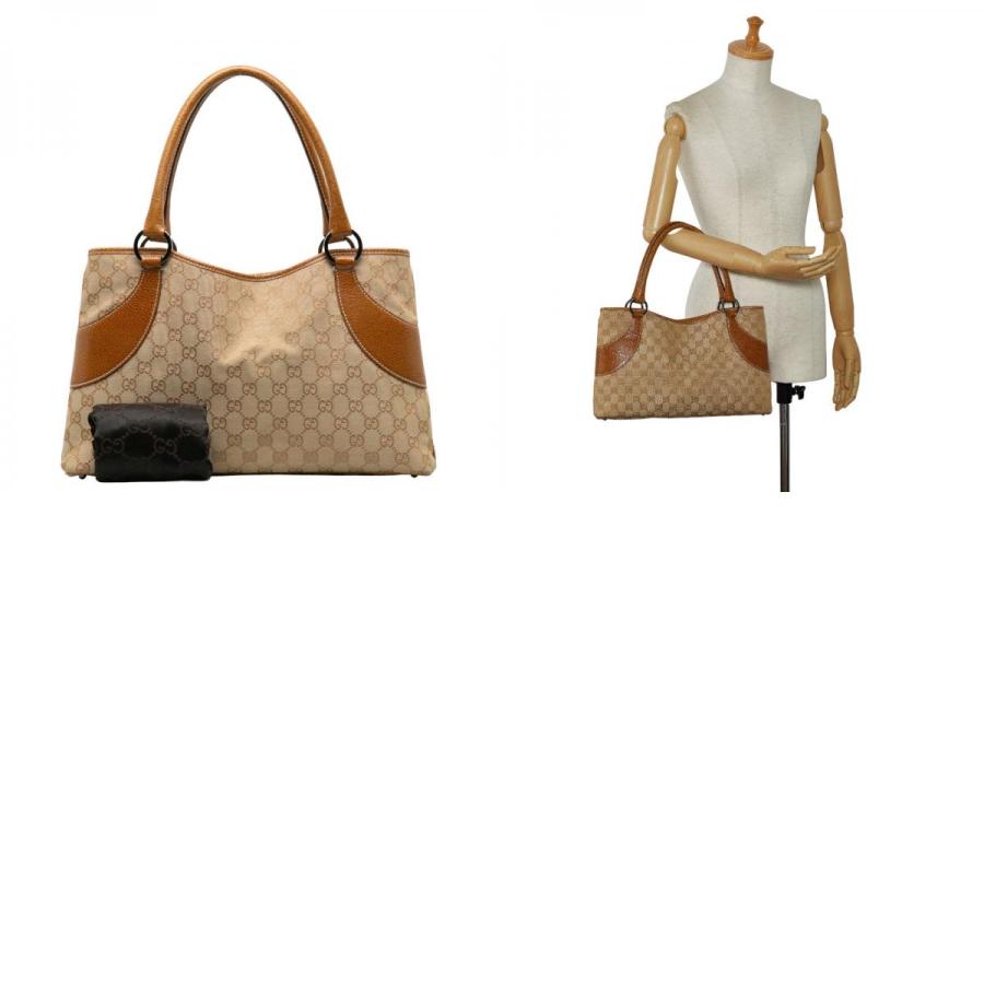 GUCCI（グッチ） GGキャンバス トートバッグ ショルダーバッグ 113015