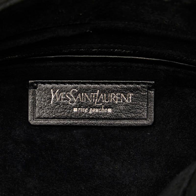 サンローラン リヴゴーシュ ナジャ ワンショルダーバッグ 112930 ブラック スウェード レディース SAINT LAURENT 【中古】｜ginzaparis2｜09