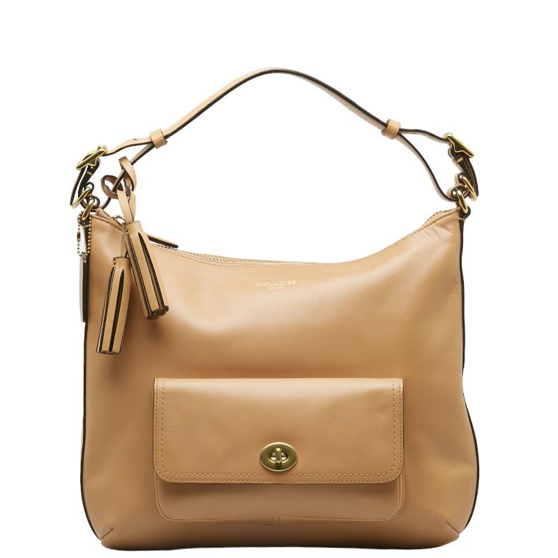 COACH コーチ レガシー コートニー タッセル ショルダーバッグ