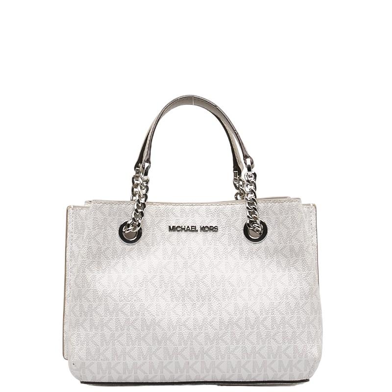 [新品]❤️Michael Kors❤️マイケルコースシグネチャー2WAYハンドバッ MICHAEL KORS（マイケルコース） シグネチャー ビスクティーガン