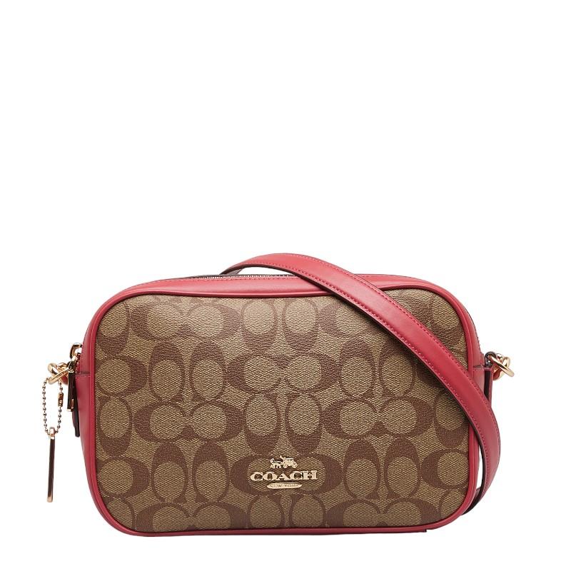 COACH コーチ シグネチャー 斜め掛け ショルダーバッグ クロスボディ  