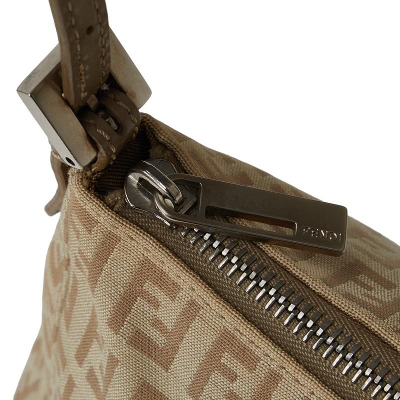 FENDI（フェンディ） ズッキーノ ハンドバッグ ポーチ 8BR267 ベージュ