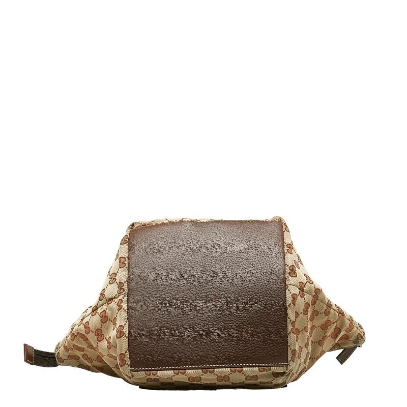 GUCCI（グッチ） GGキャンバス トートバッグ 131228 ブラウン