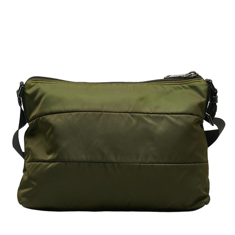 PRADA プラダ 斜め掛け ショルダーバッグ BT0740 カーキ