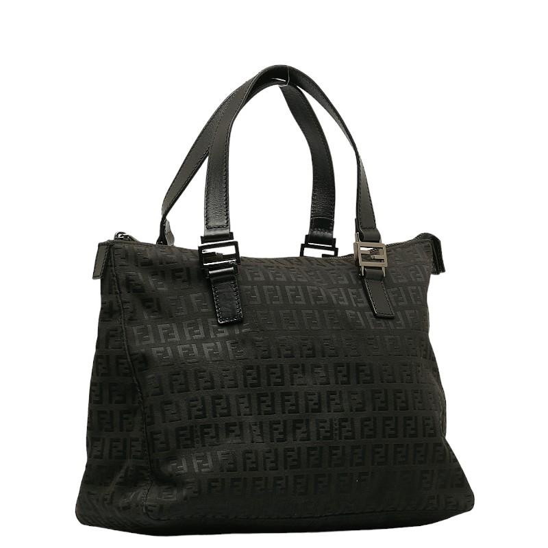 FENDI（フェンディ） ズッキーノ ハンドバッグ 8BH134 ブラック